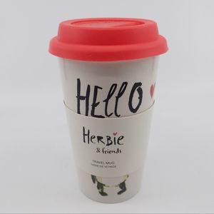 Paper Destiny Herbie & Friends Red Travel Mug - New